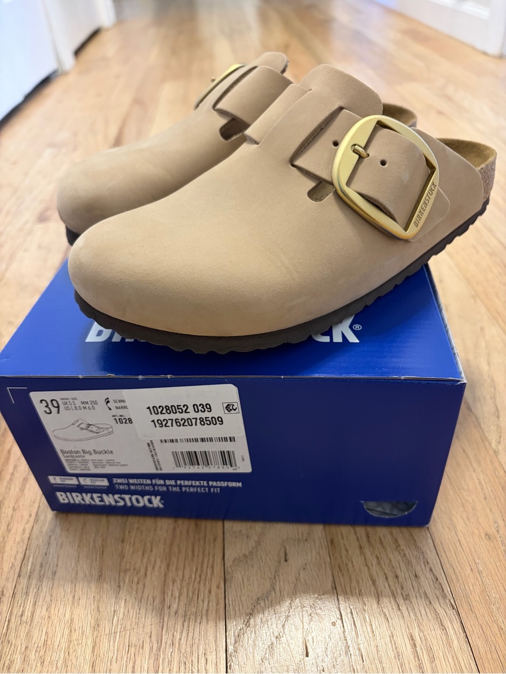 Birkenstock Boston Big Buckle Clog - Sand